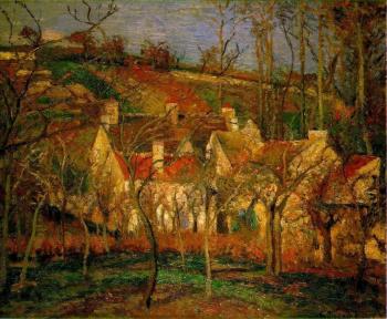 Camille Pissarro : Red Roofs, Corner of a Village